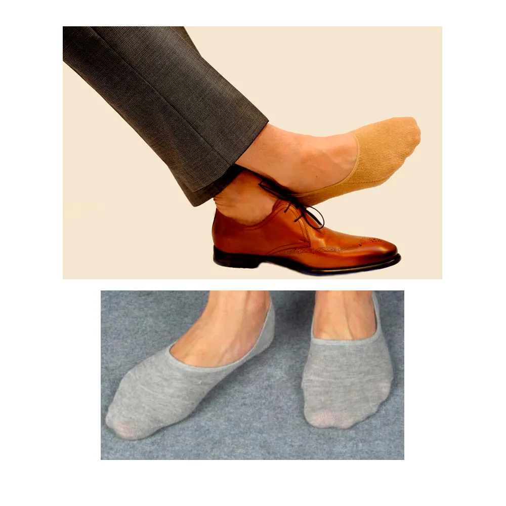 6 Pair Mens No Show Socks Boat Low Cut Ped Loafers Liner Ankle Foot Cover 10-13