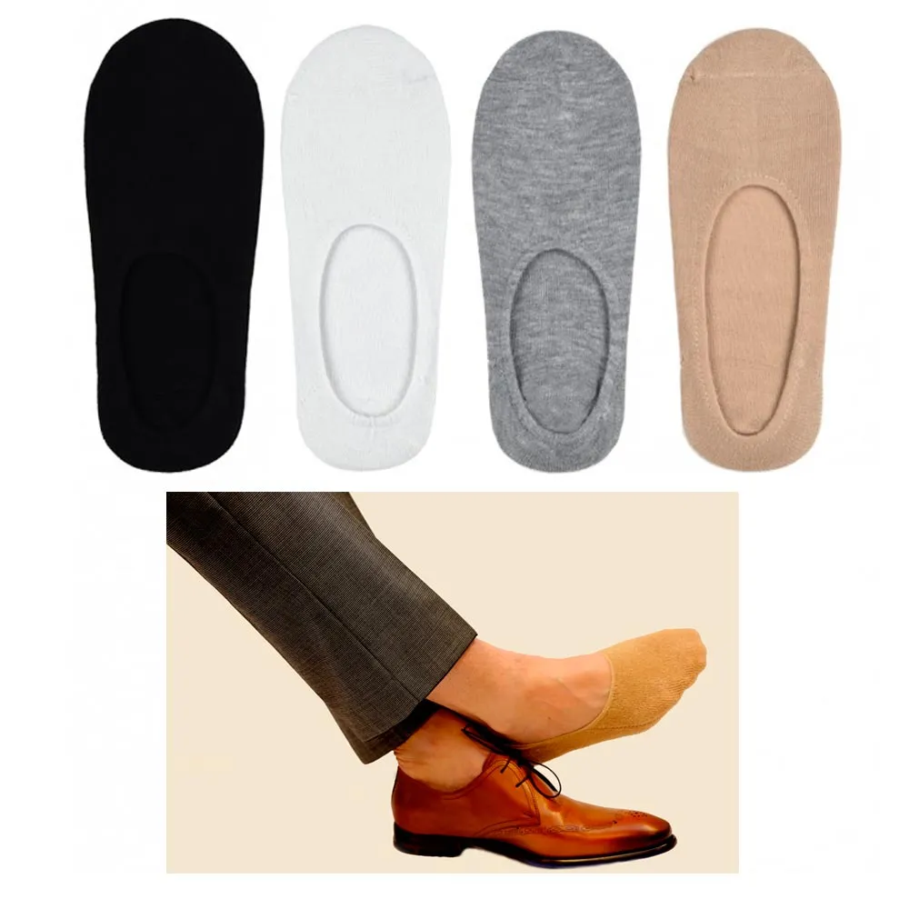 6 Pair Mens No Show Socks Boat Low Cut Ped Loafers Liner Ankle Foot Cover 10-13