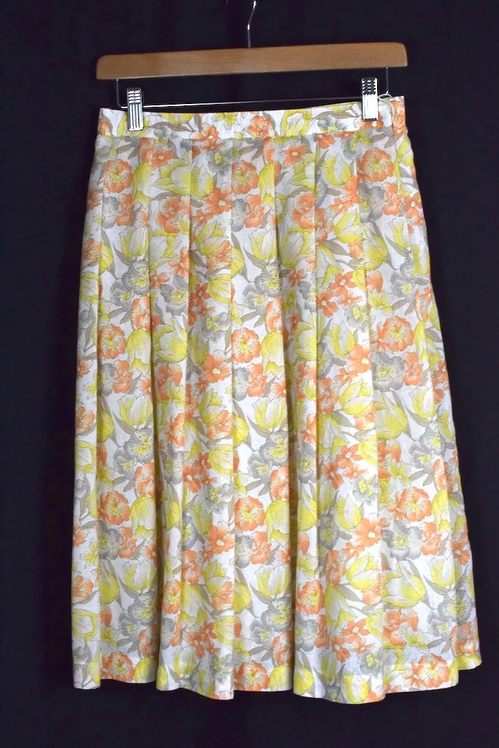 Blessrac Brand Floral Print Skirt