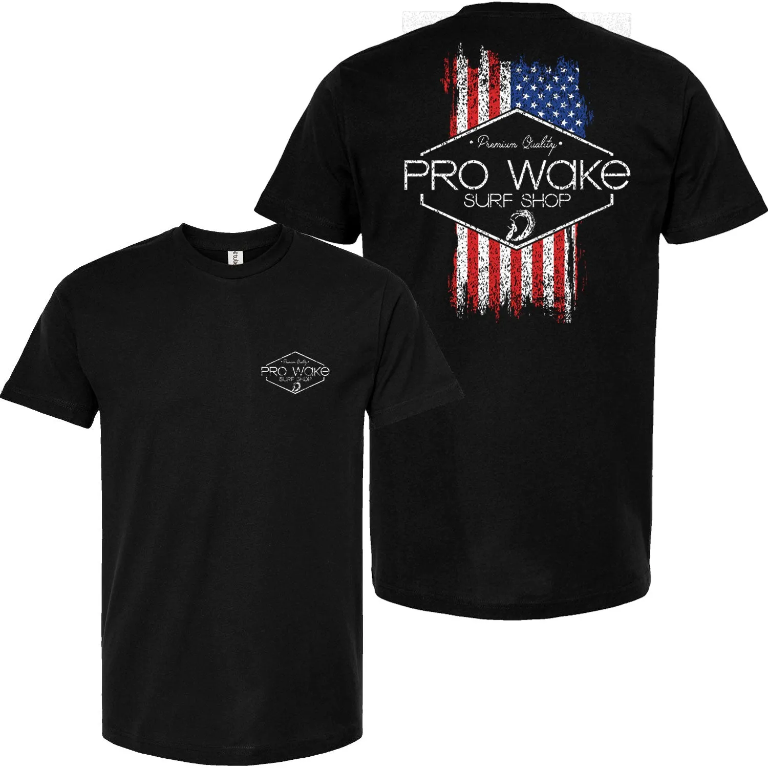 Exclusive Pro Wake 4th of July T-shirt 2023