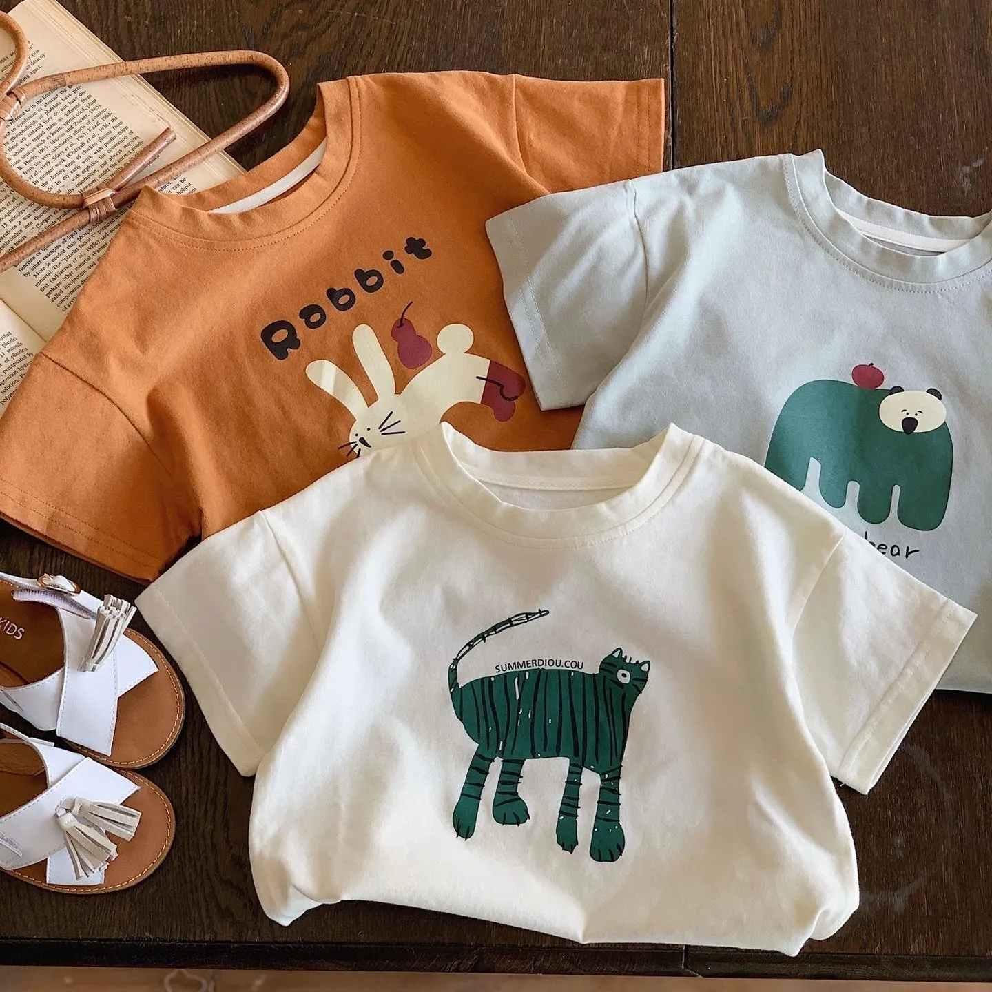Funny Animals Printed Summer Tee