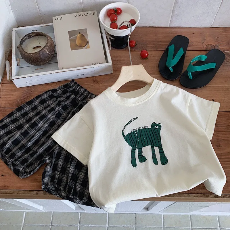 Funny Animals Printed Summer Tee