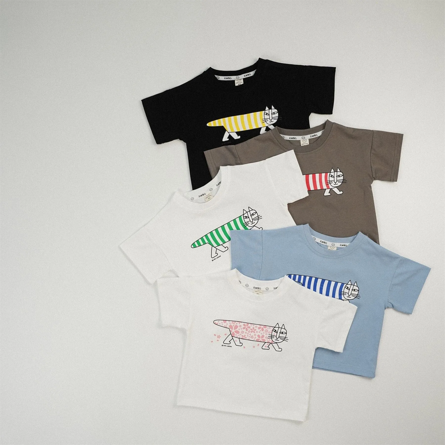 Funny Cat Casual Summer Tee