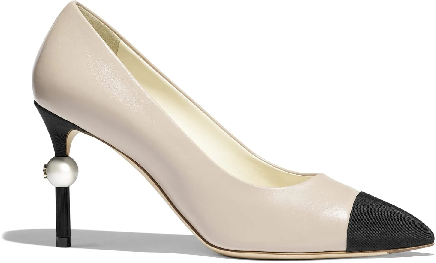 Grosgrain Calfskin Pumps