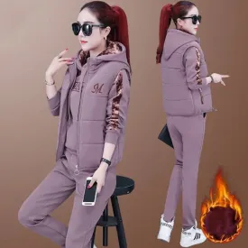 Limited Time 50% Off Women's Winter Warm Three-Piece Suit