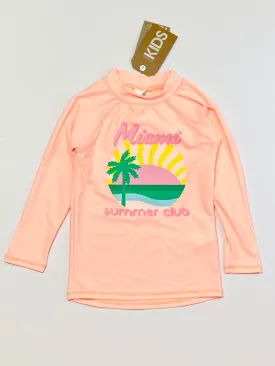 Orange rashie brand new - Size 4