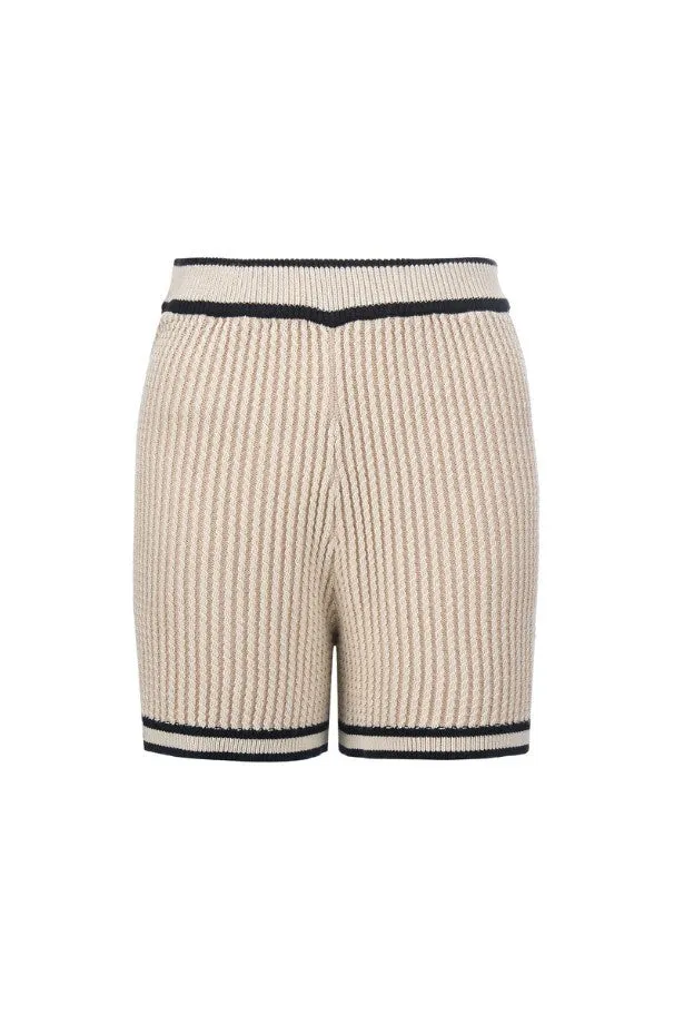 The Phia Knit Shorts Clay