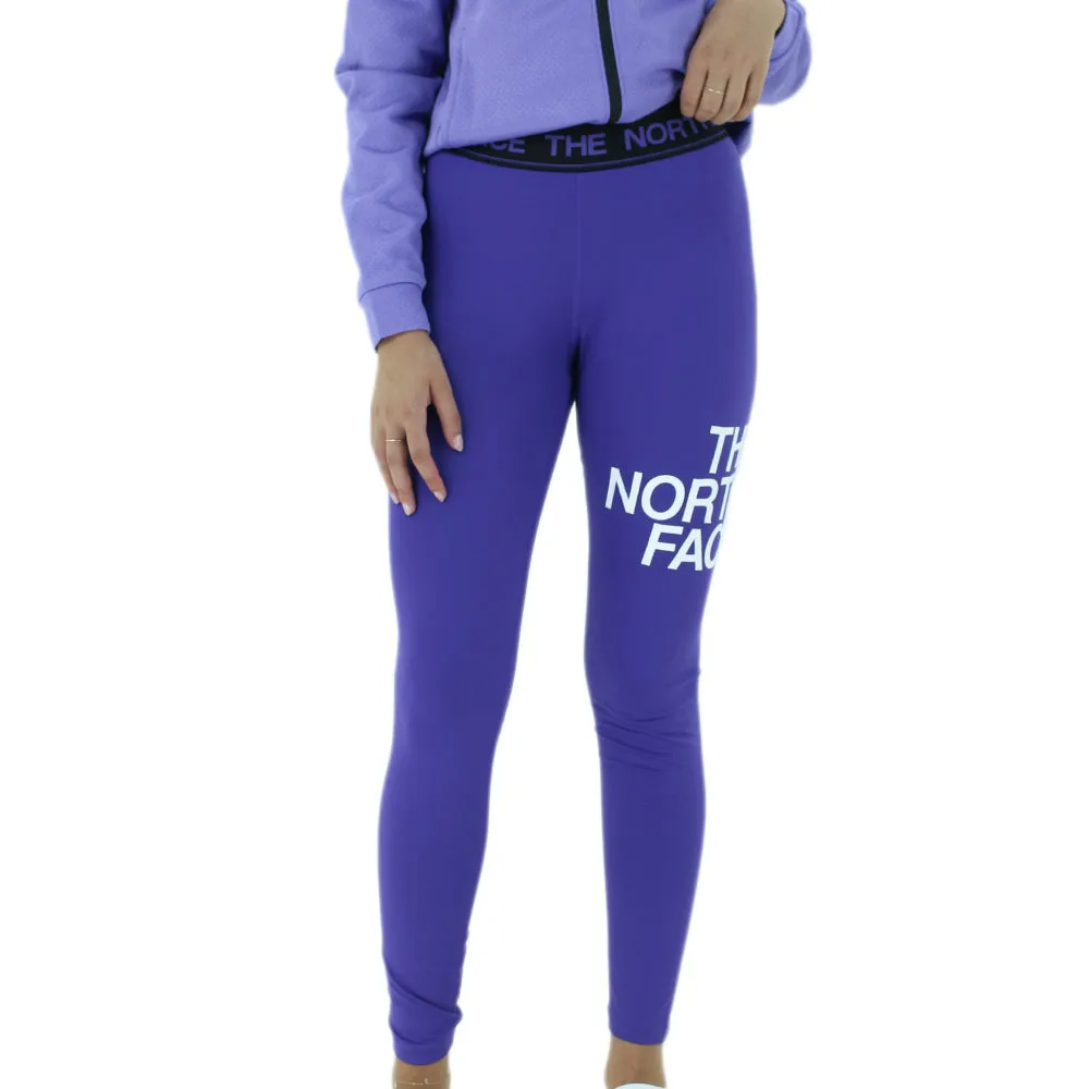 Women's Brand-Logo-print Legging,Purple