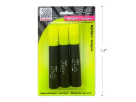Zebra Brand Yellow Jumbo Highlighters